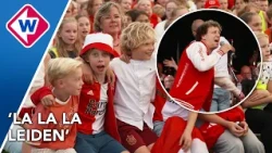 3500 kinderen zingen met Jochem Myjer voor Leidens Ontzet