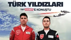 #TEKNOFESTSoutheast Turkish Stars pilots who performed an airshow speak to TRT Haber